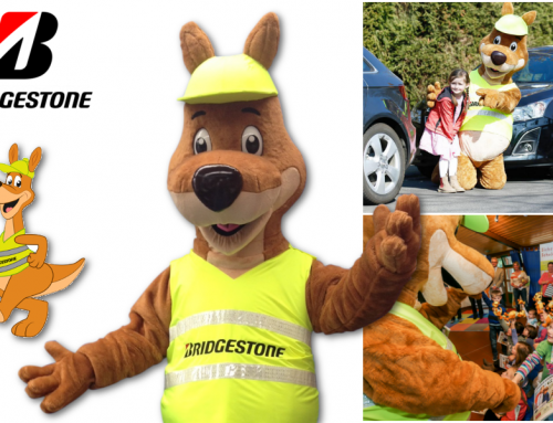 Bridgestone – Lenny the Kangaroo Mascot Costume -Promo Bears-