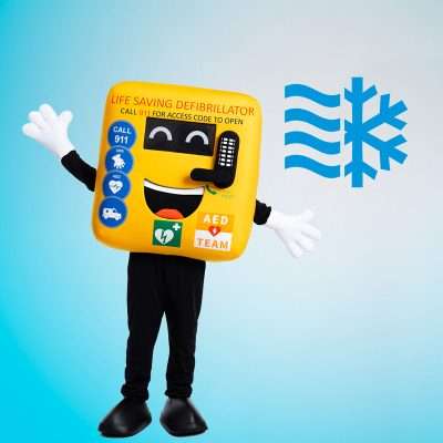 Product-mascots-with-cooling-fan Promo Bears mascot costumes have a built-in ventilation system that helps to regulate heat
